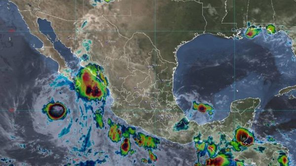 Este es el pronóstico del clima para México este 23 de agosto (Tomada de Twitter @Conagua_clima)