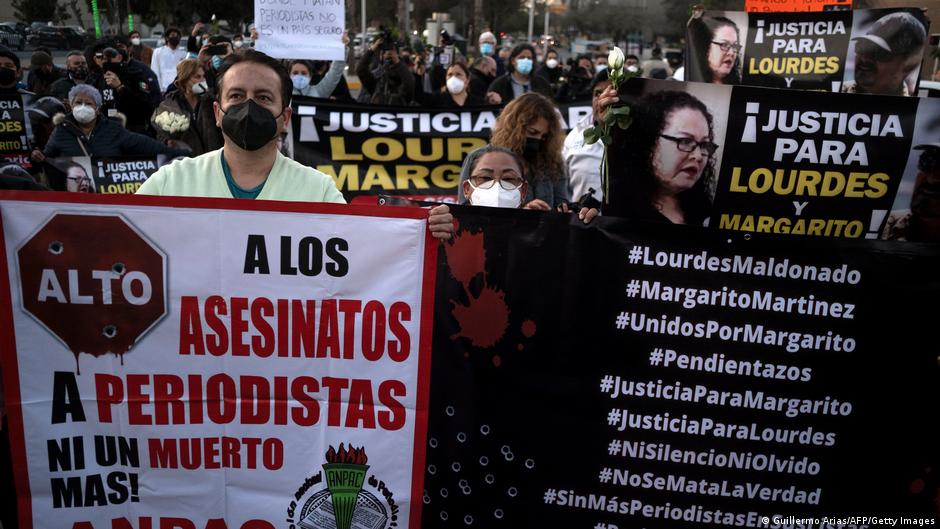 El 25 de enero, decenas de periodistas salieron a las calles de México a exigir justicia.