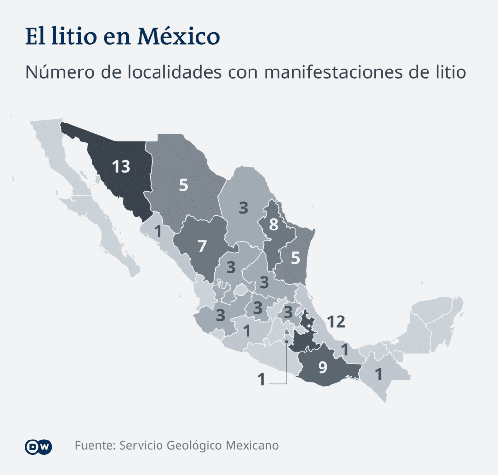 México se lanza a una incierta carrera por el litio