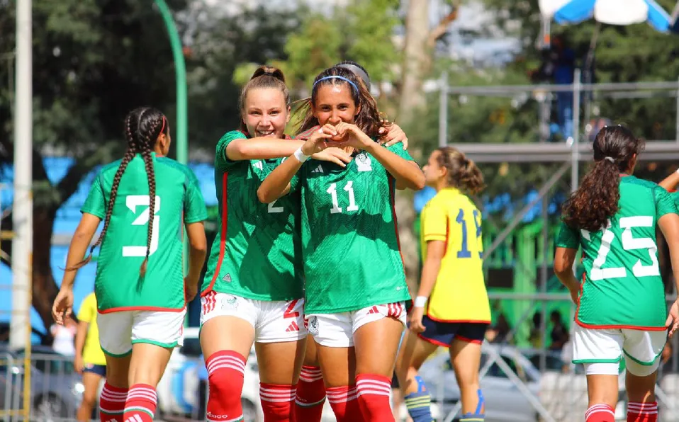 México Sub-17 empata Colombia en Women's-Revelations Cup / Monserrat Yepez