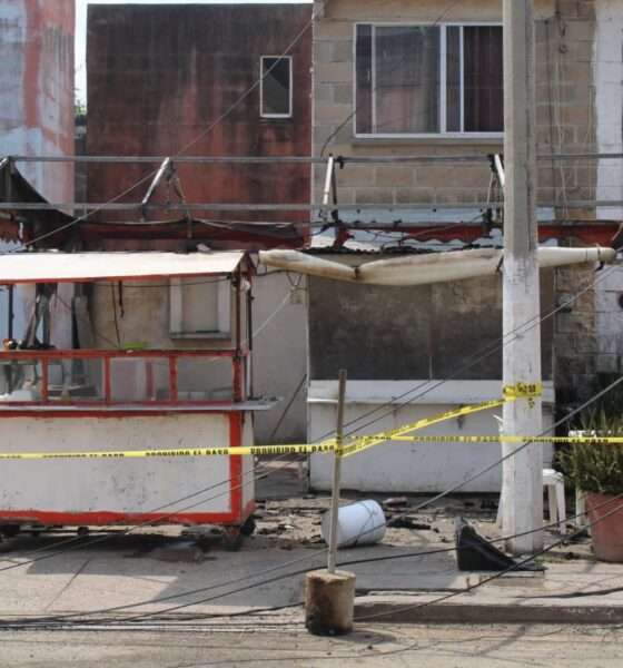 Explosión de tanque de gas en puesto de tacos deja tres heridos en Ciudad Madero