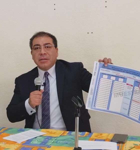 Edgar Hernán Mejía López propone fortalecer el Tribunal de Disciplina Judicial del Estado de México con independencia y transparencia