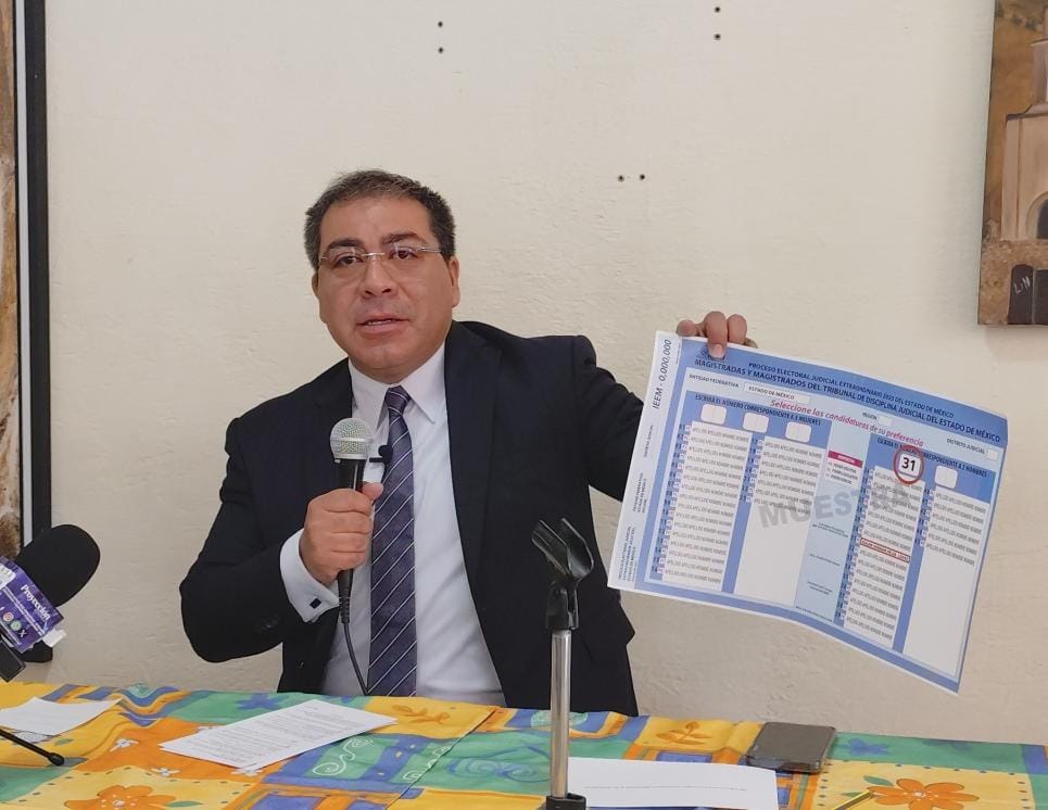 Edgar Hernán Mejía López propone fortalecer el Tribunal de Disciplina Judicial del Estado de México con independencia y transparencia