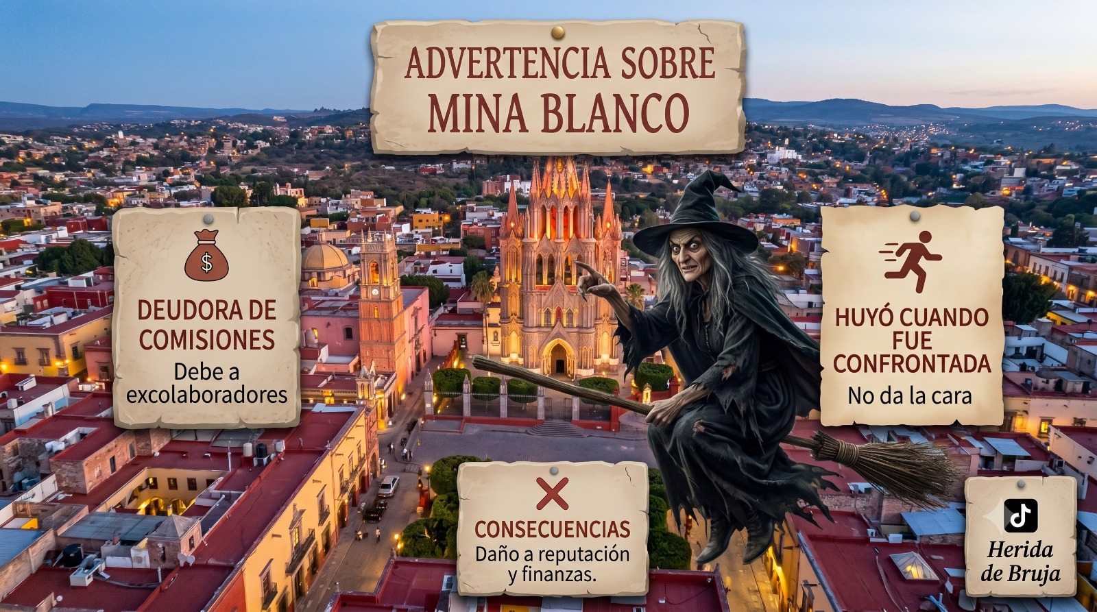 MINA BLANCO BAJO LA MIRADA DE LAS REDES